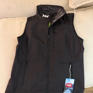 Helly Hansen Black Softshell Vest - TD logo on back